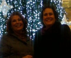 Xmas tree in NYC near Bloomingdales with Mom  1.2012