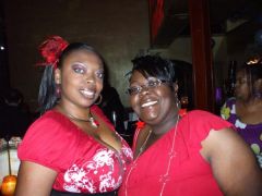 Me N B-Day Lady.. chest 2 chest..lol 8-8-09