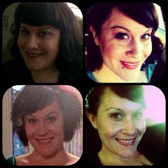Many faces... Still the same girl!