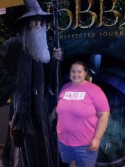 Before - Hanging out with Gandalf