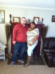 Me and my wonderful husband! Febuary 2013