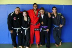 Me & some of my Jiu Jitsu friends.