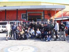 Paintball with a few friends.