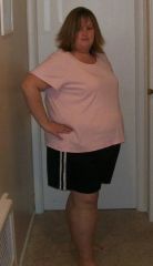 This was me before the weightloss challenge in December 26, 2007...