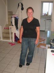 Feb 2004 and 77kgs and I HATED this pic! I didnt think it showed how much weight I had actually lost. I had lost 25kg and had just found out I was pregnant again. I knew this was the last time I'd be this weight for a long time!