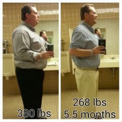 23.  VSG 24 weeks, 268 lbs