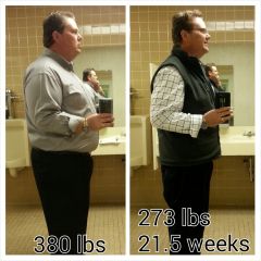 22.  VSG 21.5 weeks, 273 lbs