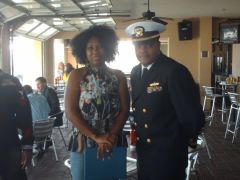 This picture is of my at my husband reenlistment ceremony December 2008
