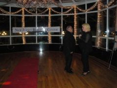 Our NJ Bariatric Center Christmas Party of 2008!  My doctor throws a party for his new and former patients every year!  Antonia and Tony take the dance floor, dancing the night away!