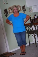 Taken May 23, 2009....six months and 10 days post op.  Total lost 74 pounds!!!!!!!!