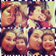 sillyness with my lil poopstink <3