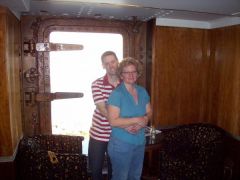 DH & I on the Queen Mary before leaving on a Mexican Cruise - Jan 2008
8 mo post-op (-92#'s)