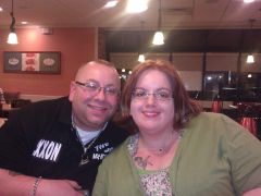 Me and Hubby, about 1-1 1/2 years ago