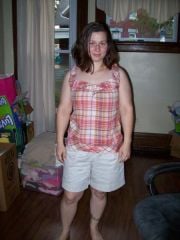 pics july 15th 2009 After my tummy tuck and thigh lipo. 3 wks post op. Big change