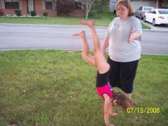 My gymmie and I, summer 2008
Ughh, I hope its my last summer at 280 lbs.!!