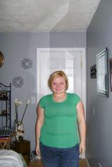 April 2009- 2 1/2 months post op... in my 16 jeans and large top!!