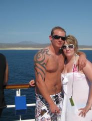 On our cruise about two weeks ago! Me and my boyfriend...