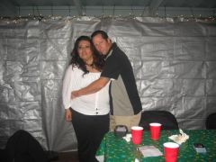 Me and my hubby - New Years 2009    213lbs