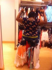 Working At Charlotte Russe But Not fitting In The clohes Lol