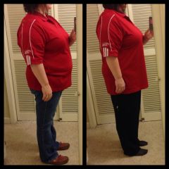 Side view - 29 lbs DOWN