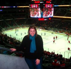 Capitals game in DC.