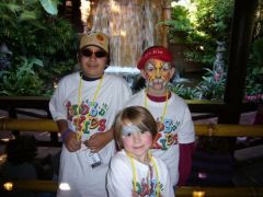 Kids at Disneyworld