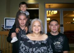 Me, Sons and little nephew