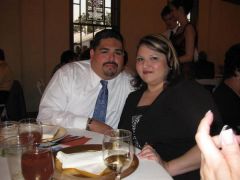 Me and my love at a wedding... Nov 2008