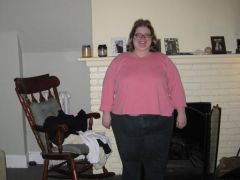 Day before surgery - approx 320 lbs. My highest weight was 345 lbs. 3/29/09.