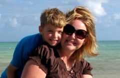 My son and I in Key West