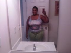Just finished my workout!!! I am finally getting a waist again!!!