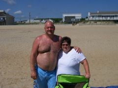 Me & my wife Debby a few years pre surgery