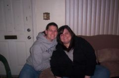 My friend Robin and I...March 2009