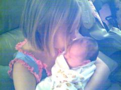 My niece Baby Grace and Marie