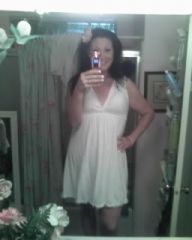 mother's day '09...got this dress from my grandma...kind of short...gram...lol