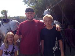 Hanging at the renaissance festival with the fam.