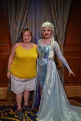 Me with Queen Elsa