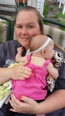Me At My biggest, taken in May 2014 With my beautiful grandbaby!! :)