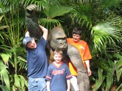 The boys as Busch Gardens March 2007