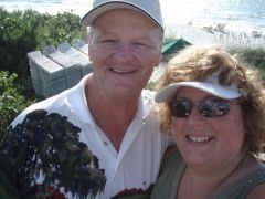 Ken and me in the BVI. 07