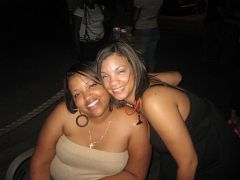 Me and my sister. At this point we were a lil tipsy if you couldn't tell already.