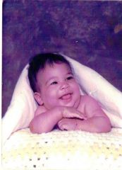 See what a fat baby I was...I just never got rid of my baby fat! LOL