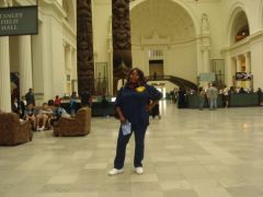 taking my students to the field museum...5/8/09    250lbs.