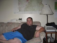 2004. i don't have many "fatter" pictures than this.