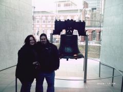 At the liberty bell