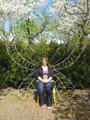 Me as a butterfly 04/25/09 at 256lbs