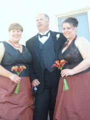 Me, my dad and my sister April 2008