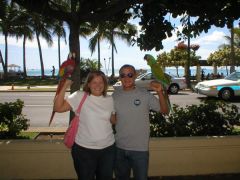 Me and my husband in Hawaii
