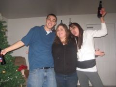 Winter 2008. With my sister and her boyfriend.- 285