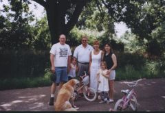 Jim's Family with Me and my Wife Wanda 2002
